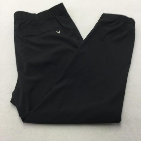 Callaway Other - Callaway Pants Mens 36x30 Black Golf Khakis Stretch Elastic Waist Lightweight